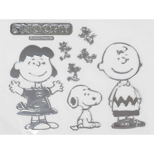 エンブレムステッカー 車 通販 スヌーピー エンブレム ステッカー おしゃれ SNOOPY エンブレムステッカー スーツケース パソコン PC タブレット メタリック ピーナッツ PEANUTS シール カーグッズ カーアクセサリー デコレーション デコシール ステッカー キャラクター