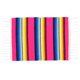 ランチョンマット おしゃれ 通販 布 プレースマット EL PASO エルパソ Serape Placemats サラペ プレイスマット フリンジ カラフル 手織り テーブルウェア ネイティブ 食卓 敷物 USA 配膳用品 キッチンファブリック