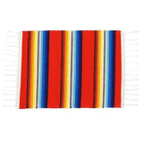 ランチョンマット おしゃれ 通販 布 プレースマット EL PASO エルパソ Serape Placemats サラペ プレイスマット フリンジ カラフル 手織り テーブルウェア ネイティブ 食卓 敷物 USA 配膳用品 キッチンファブリック