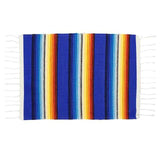 ランチョンマット おしゃれ 通販 布 プレースマット EL PASO エルパソ Serape Placemats サラペ プレイスマット フリンジ カラフル 手織り テーブルウェア ネイティブ 食卓 敷物 USA 配膳用品 キッチンファブリック