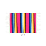 ランチョンマット おしゃれ 通販 布 プレースマット EL PASO エルパソ Serape Placemats サラペ プレイスマット フリンジ カラフル 手織り テーブルウェア ネイティブ 食卓 敷物 USA 配膳用品 キッチンファブリック