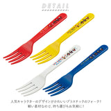 フォーク セット 通販 4Pセット お弁当 運動会 遠足 お花見 パーティ アウトドア バーベキュー BBQ プラスチック プラフォーク キャラクター かわいい カトラリー 食器 SKATER スケーター F-18P