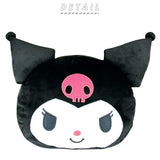 クッション もちもち 通販 かわいい キャラクター ふわふわ 可愛い もっちり しっとり 女の子 男の子 サンリオ sanrio マイメロディ クロミ シナモロール ポムポムプリン ポチャッコ ハンギョドン もっちりフェイスクッション T'S FACTORY ティーズファクトリー 子供部屋