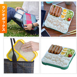 お弁当箱 セット 通販 ランチボックスセット 弁当箱 箸 お弁当箱 メンズ 男性 弁当箱 ランチケース 電子レンジ対応 食洗機OK ビッグ 高校生 中学生 シンプル 薄型 おしゃれ 電子レンジ可 コンパクト スクエア 800ml 大きめ