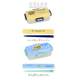 弁当箱 箸 セット 通販 ランチボックス お箸 2点セット お弁当箱 女子 1段 お弁当箱 セット おしゃれ かわいい 入学準備 お箸 ハシ 18cm お箸箱 お弁当 ランチ ランチグッズ かわいい 女の子 ランチボックスセット ガールズ しばたさん 犬 ねこ いぬ 猫 フレンズヒル