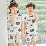 パジャマ キッズ 半袖 通販 男の子 女の子 90 100 110 120 サイズ 綿 夏 恐竜 tシャツ コットン ルームウェア 上下セット 可愛い 子供服 子ども こども ショートパンツ 涼しい メッシュ