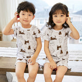 パジャマ キッズ 半袖 通販 男の子 女の子 90 100 110 120 サイズ 綿 夏 恐竜 tシャツ コットン ルームウェア 上下セット 可愛い 子供服 子ども こども ショートパンツ 涼しい メッシュ