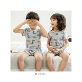 パジャマ キッズ 半袖 通販 男の子 女の子 90 100 110 120 サイズ 綿 夏 恐竜 tシャツ コットン ルームウェア 上下セット 可愛い 子供服 子ども こども ショートパンツ 涼しい メッシュ