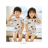 パジャマ キッズ 半袖 通販 男の子 女の子 90 100 110 120 サイズ 綿 夏 恐竜 tシャツ コットン ルームウェア 上下セット 可愛い 子供服 子ども こども ショートパンツ 涼しい メッシュ