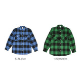 メンズ フランネルシャツ 通販 アメカジ ブランド ロスコ Rothco ネルシャツ 厚手 8oz 8オンス チェック ブロックチェック シンプル カジュアル Extra Heavyweight Flannel Shirt ミリタリー カジュアルシャツ トップス