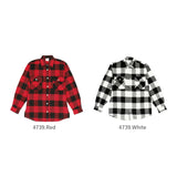 メンズ フランネルシャツ 通販 アメカジ ブランド ロスコ Rothco ネルシャツ 厚手 8oz 8オンス チェック ブロックチェック シンプル カジュアル Extra Heavyweight Flannel Shirt ミリタリー カジュアルシャツ トップス
