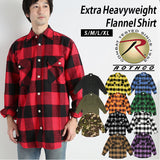 メンズ フランネルシャツ 通販 アメカジ ブランド ロスコ Rothco ネルシャツ 厚手 8oz 8オンス チェック ブロックチェック シンプル カジュアル Extra Heavyweight Flannel Shirt ミリタリー カジュアルシャツ トップス
