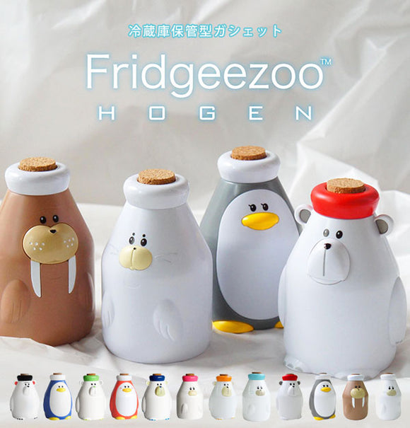Fridgeezoo Hogen フリッジィズーホーゲン 冷蔵庫保管型ガジェット冷蔵庫 節電 方言 喋る かわいい おもしろ 雑貨 動物型ガジェット 開けっぱなし防止 シロクマ アザラシ 閉め忘れ防止ガジェット 福島弁 青森弁 広島弁 高知弁 通販 岩手弁 沖縄弁 なまり 訛り 鹿児島弁