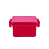 ランチボックス 保冷 1段 220ml GEL-COOL ジェルクール 通販 GEL COOL スクエア S お弁当箱 ランチ 保冷弁当箱 保冷剤付き ロック式 一段 電子レンジ対応 食洗機対応 保冷剤一体型 保冷蓋 保冷フタ ミニサイズ 小さめ デザートケース サラダケース フルーツケース