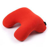 ネックピロー 飛行機 通販 GENIAL ジェニアル NAP PILLOW ナップピロー 低反発 車 長距離 ドライブ 後部座席 助手席 オフィス デスク 軽量 携帯 キャンプ アウトドア 首まくら 仮眠 お昼寝 収納 ポーチ付き 快適グッズ 旅行用首枕 クッション 旅行用品