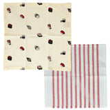 ふきん ギフト 通販 セット 2枚セット AND PACKABLE アンドパッカブル 和 わ キッチンクロス おしゃれ かわいい お年賀 お正月 プチギフト 贈り物 プレゼント おみやげ 日本 土産 和柄 和風 ディッシュクロス 台ふきん カウンタークロス キッチンファブリック