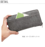 財布 レディース ブランド 通販 anelloGRANDE アネログランデ 40代 長財布 おしゃれ 使いやすい かわいい ファスナー カード入れ多い フェイクレザー ラウンドファスナー メンズ ユニセックス さいふ サイフ ロングウォレット シンプル ラウンドジップ