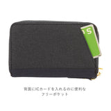 財布 レディース 二つ折り 通販 ブランド anello アネロ コンパクト財布 ミニ財布 おしゃれ ラウンドファスナー ラウンドジップ 20代 黒 ブラック 折財布 折り財布 プレゼント ギフト シンプル さいふ サイフ ユニセックス おそろい ホワイトデー バレンタインデー