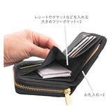 アネロ 財布 二つ折り 通販 レディース メンズ ブランド anello GRANDE 使いやすい おしゃれ シンプル ファスナー 小銭入れ 二つ折り財布 小銭入れあり box型小銭入れ 軽量 軽い 大人 かわいい 無地 ロゴ カード 収納 キッズ こども 微光沢杢ﾎﾟﾘLS 折り財布