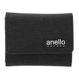 ミニ財布 レディース 通販 財布 ブランド アネロ anello GRANDE 小さめ 極小 使いやすい 三つ折り ミニウォレット おしゃれ シンプル 無地 ロゴ 大人 かわいい ミニ折財布 小銭入れあり ボックス型小銭入れ box型小銭入れ キッズ こども 微光沢杢ﾎﾟﾘLS三つ折り財布