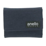 ミニ財布 レディース 通販 財布 ブランド アネロ anello GRANDE 小さめ 極小 使いやすい 三つ折り ミニウォレット おしゃれ シンプル 無地 ロゴ 大人 かわいい ミニ折財布 小銭入れあり ボックス型小銭入れ box型小銭入れ キッズ こども 微光沢杢ﾎﾟﾘLS三つ折り財布