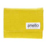 ミニ財布 レディース 通販 財布 ブランド アネロ anello GRANDE 小さめ 極小 使いやすい 三つ折り ミニウォレット おしゃれ シンプル 無地 ロゴ 大人 かわいい ミニ折財布 小銭入れあり ボックス型小銭入れ box型小銭入れ キッズ こども 微光沢杢ﾎﾟﾘLS三つ折り財布