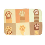 玄関マット 屋内 通販 おしゃれ かわいい 新生活 玄関 60 × 40 cm インテリア キャット 猫 マット アニマル ツリー ウェルカムマット アクセントマット エントランスマット 玄関先 ドアマット マット