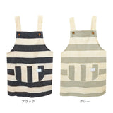 キッズ エプロン おしゃれ 女の子 通販 KidsUpTempo キッズアップテンポ KUT 子供 こども 子ども用エプロン? 男の子 子供用 キッズエプロン ボーダー ドット スター ドロップ リボン付き 綿100% サイズ120～130cm マジックテープ サイズ調整 肩紐 肩ひも調節 ポケット付き