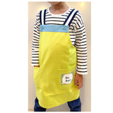 キッズ エプロン おしゃれ 女の子 通販 KidsUpTempo キッズアップテンポ KUT 子供 こども 子ども用エプロン? 男の子 子供用 キッズエプロン ボーダー ドット スター ドロップ リボン付き 綿100% サイズ120～130cm マジックテープ サイズ調整 肩紐 肩ひも調節 ポケット付き