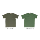 半袖Tシャツ メンズ 通販 グッドウェア Tシャツ メンズ 半袖 Goodwear 2W7-2500 ポケット付きクルーネックTシャツ おしゃれ シンプル 無地 7.0oz 厚手 肉厚 レディース 大きめ ブランド 綿 コットン100% カットソー トップス