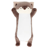 ねむねむ 抱き枕 プレミアム 通販 クッション かわいい アニマル 動物 ごろ寝クッション お昼寝 仮眠 ひんやり 接触冷感 抗菌 冷感生地 プレミアムねむねむアニマルズ ごろ寝クールピロウ ごろ寝クールピロー ピロー 寝具