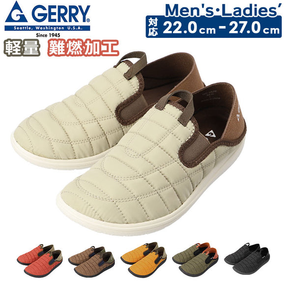 ジェリー GERRY スリッポン 通販 レディース スニーカー サンダル ２WAY モックシューズ キャンプモック モック 撥水 軽量 靴 くつ GR-5520 アウトドア キャンプ 燃えにくい