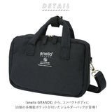 アネロ ショルダーバッグ 通販 レディース 斜めがけ 軽量 軽い 小さめ コンパクト ブランド anello GRANDE 撥水 はっ水 メンズ ユニセックス ショルダー ミニ シンプル おしゃれ  無地 ロゴ 旅行 おでかけ マザーズバッグ サブバッグ SPS スポーツシンプル 軽量撥水杢ポリ