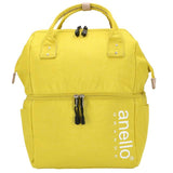 アネロ リュック 通販 メンズ レディース がま口 口金 ブランド anello GRANDE 通勤 a4 メンズ レディース 通学 学生 マザーズバッグ ママリュック 旅行 おでかけ シンプル おしゃれ 仕分け 整理整頓 スポーツ 部活 ジムバッグ 微光沢杢ポリ LS ラスター 口金2層リュック