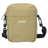 アネロ ショルダーバッグ anello 通販 レディース メンズ 斜めがけ 小さめ ミニショルダー 2way ポーチ エコバッグ 付き A4 トートバッグ 付属 コンビニバッグ 旅行 サブバッグ おしゃれ 大人 かわいい シンプル 無地 EC エバークリーン コットン調ナイロン