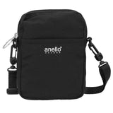 アネロ ショルダーバッグ anello 通販 レディース メンズ 斜めがけ 小さめ ミニショルダー 2way ポーチ エコバッグ 付き A4 トートバッグ 付属 コンビニバッグ 旅行 サブバッグ おしゃれ 大人 かわいい シンプル 無地 EC エバークリーン コットン調ナイロン