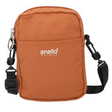 アネロ ショルダーバッグ anello 通販 レディース メンズ 斜めがけ 小さめ ミニショルダー 2way ポーチ エコバッグ 付き A4 トートバッグ 付属 コンビニバッグ 旅行 サブバッグ おしゃれ 大人 かわいい シンプル 無地 EC エバークリーン コットン調ナイロン