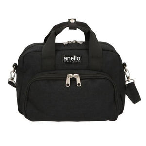 アネロ ショルダーバッグ 通販 レディース メンズ 斜めがけ 小さめ ブランド anello 軽い 軽量 通勤 サブバッグ スポーティー カジュアル おしゃれ シンプル 無地 ロゴ 大人 かわいい ミニ 2way ボストンバッグ ミニショルダー ミニボストン 微光沢杢ポリLS