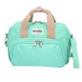 アネロ ショルダーバッグ 通販 レディース メンズ 斜めがけ 小さめ ブランド anello 軽い 軽量 通勤 サブバッグ スポーティー カジュアル おしゃれ シンプル 無地 ロゴ 大人 かわいい ミニ 2way ボストンバッグ ミニショルダー ミニボストン 微光沢杢ポリLS