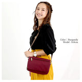 お財布ポシェット 大容量 通販 アネロ ショルダーバッグ anello お財布 ショルダー お財布バッグ おしゃれ 大人 かわいい シンプル 旅行 おでかけ リップストップナイロン anello GRANDE アネログランデ マット軽量ナイロン ミニショルダー STP ステップ GTM0112