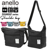 アネロ ショルダーバッグ anello 通販 メンズ レディース 斜めがけ 大人 小さめ A5 旅行 お出かけ おしゃれ シンプル マザーズバッグ anello GRANDE PIGMENT ピグメント GTM0162 軽量撥水 ショルダー ポリエステル
