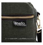 アネロ ショルダーバッグ レディース 通販 斜め掛け おしゃれ メンズ ボストンバッグS 小さめ ミニボストン 通勤 通学 サブバッグ ミニバッグ 大人 きれいめ かわいい シンプル クラシック杢ポリ 2WAY anello GRANDE アネログランデ