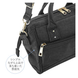 アネロ ショルダーバッグ レディース 通販 メンズ 斜め掛け ミニ 2way ミニショルダーバッグ ブラック 黒 通勤 通学 軽い 軽量 おしゃれ シンプル クラシック杢調ポリエステル ショルダー バッグ ブランド anello 口金 バック 手さげ 手提げ マザーズバッグ ママバッグ