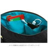アネロ ショルダーバッグ 通販 レディース 斜めがけ ブランド anello 軽い 軽量 撥水 はっ水 小さめ コンパクト スポーティー ママ サブバッグ おしゃれ シンプル 大人 かわいい ミニショルダー バナナショルダー 多機能 ポケット 軽量はっ水杢ポリ SPS スポーツ