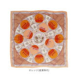 スカーフ 通販 柄 生地 おしゃれ 正方形 約 70 × 70 シルク風スカーフ 秋 冬 春 シフォン ホワイトデー 母の日 敬老の日 ギフト プレゼント レディース スカーフ柄 バンダナ ピンク オレンジ
