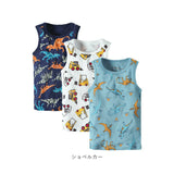肌着 キッズ 通販 男の子 ボーイズ インナー シャツ 120cm 130cm 90cm 100cm 110cm 三枚組 3枚セット 下着 ノースリーブ タンクトップ おしゃれ かわいい コットン 綿 小学生 低学年 子ども アンダーシャツ 保育園 幼稚園 ジュニア