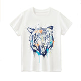 tシャツ キッズ 通販 半袖 パジャマ ボーイズ ガールズ 男の子 女の子 子供服 ティーシャツ カジュアル デザイン トラ 犬 ジープ クジラ マジック 飛行機 恐竜