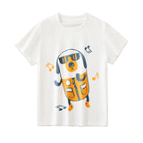 tシャツ キッズ 通販 半袖 パジャマ ボーイズ ガールズ 男の子 女の子 子供服 ティーシャツ カジュアル デザイン トラ 犬 ジープ クジラ マジック 飛行機 恐竜
