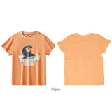 tシャツ キッズ 通販 半袖 パジャマ ボーイズ ガールズ 男の子 女の子 子供服 ティーシャツ カジュアル デザイン トラ 犬 ジープ クジラ マジック 飛行機 恐竜