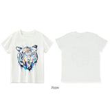 tシャツ キッズ 通販 半袖 パジャマ ボーイズ ガールズ 男の子 女の子 子供服 ティーシャツ カジュアル デザイン トラ 犬 ジープ クジラ マジック 飛行機 恐竜